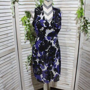 loft tulle floral petite dress